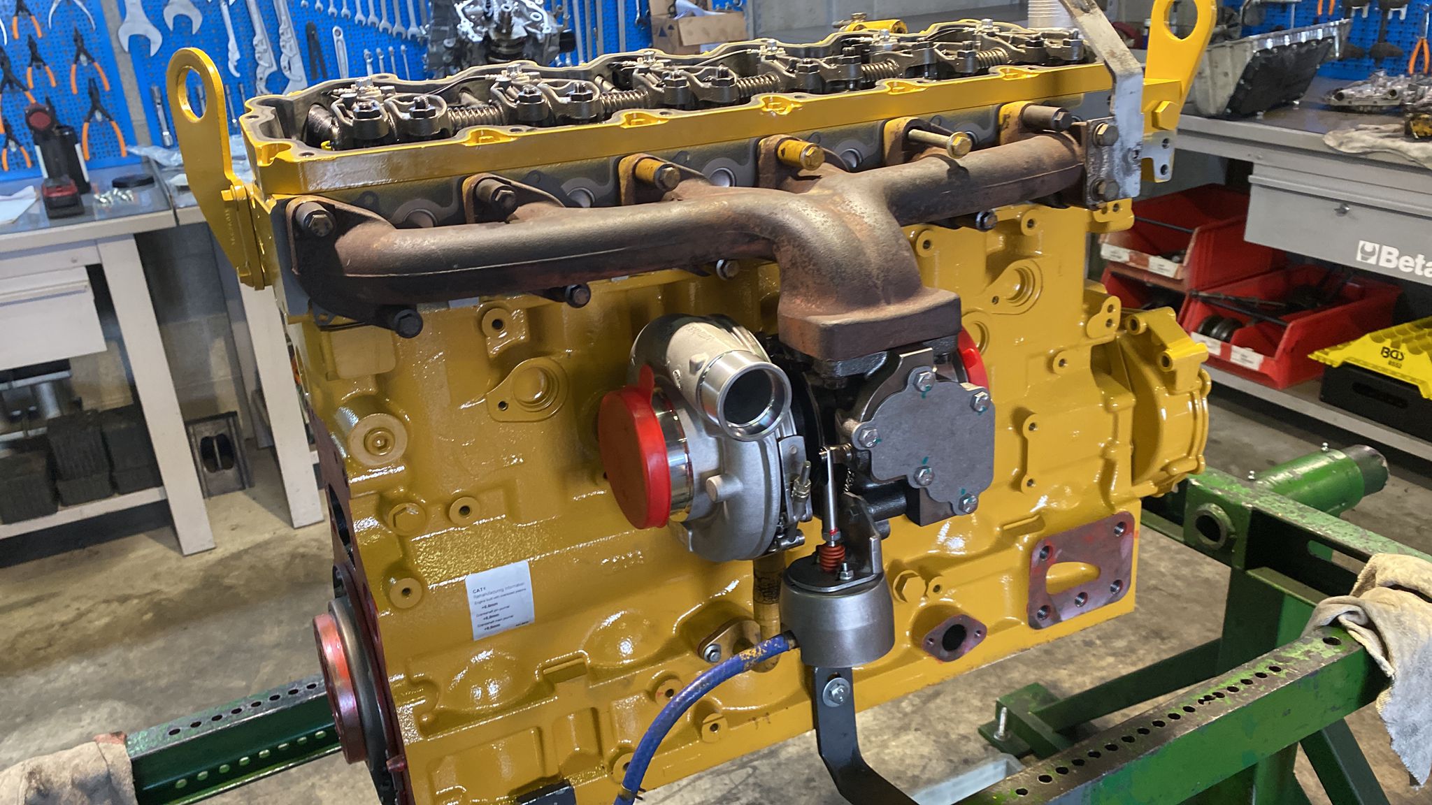 motore caterpillar diesel revisione 3