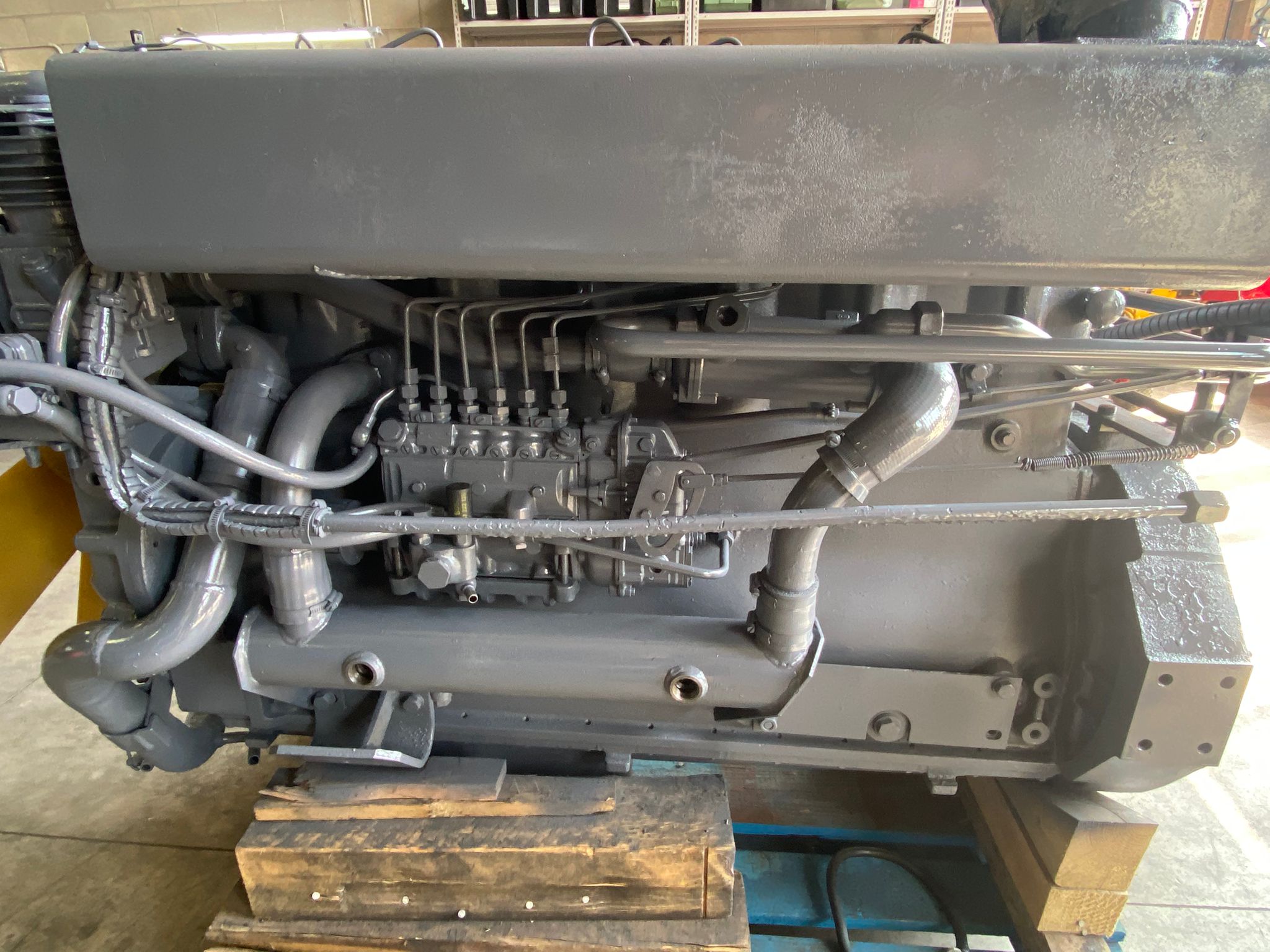 motore diesel industriale pompa iniezione laterale