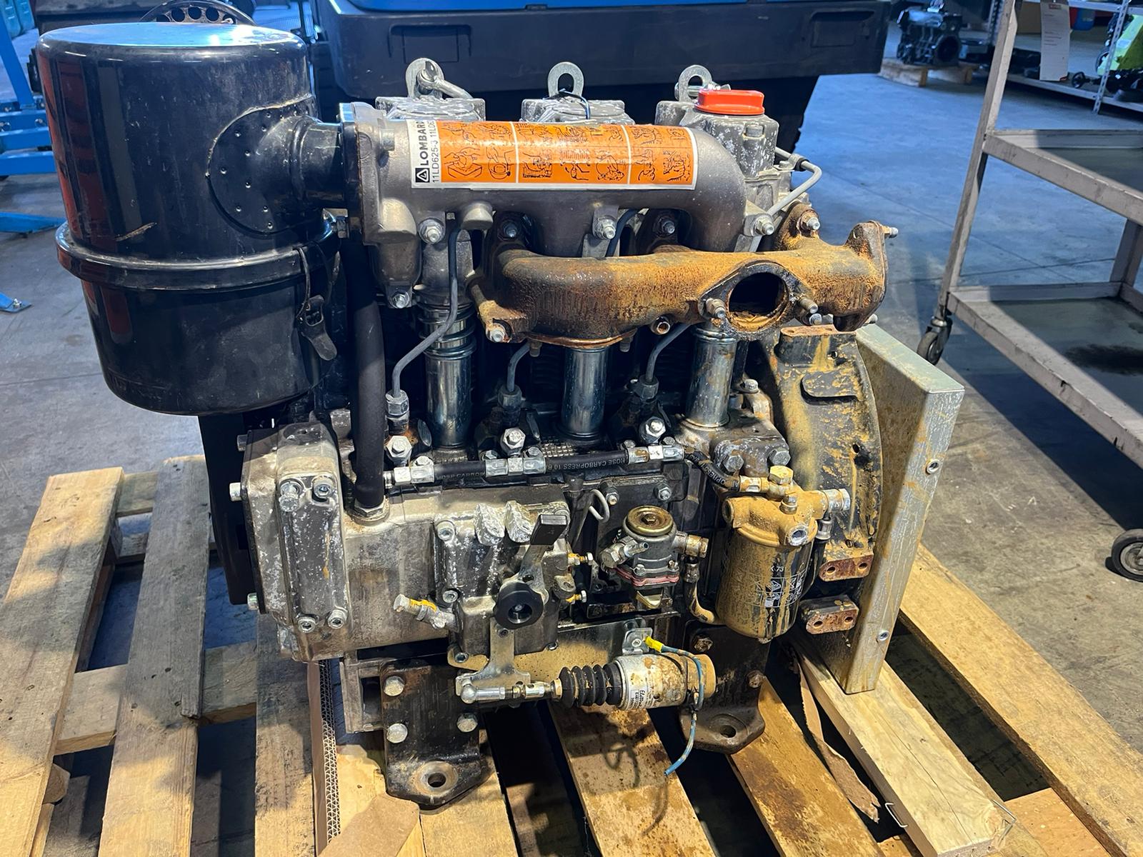 motore diesel usato filtro aria collettore scarico