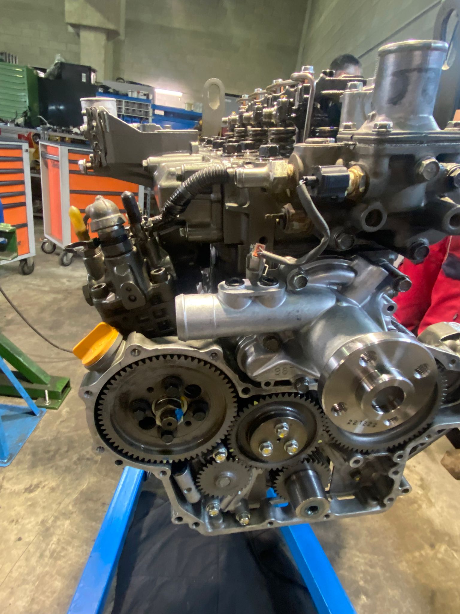 treno ingranaggi distribuzione motore 01